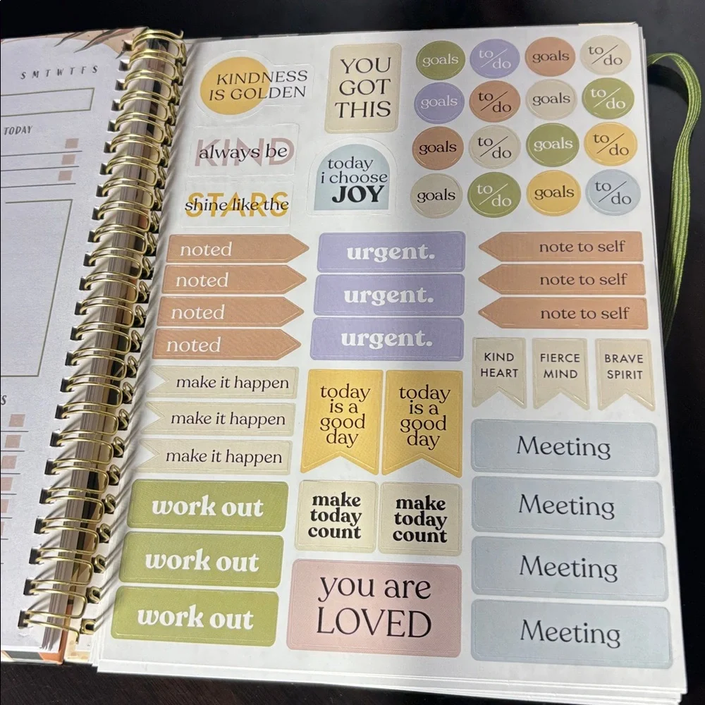 Zicoto To Do Planner with Leaf Design